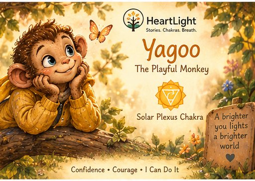 Yagoo the Monkey — Solar Plexus Chakra: Confidence, Courage